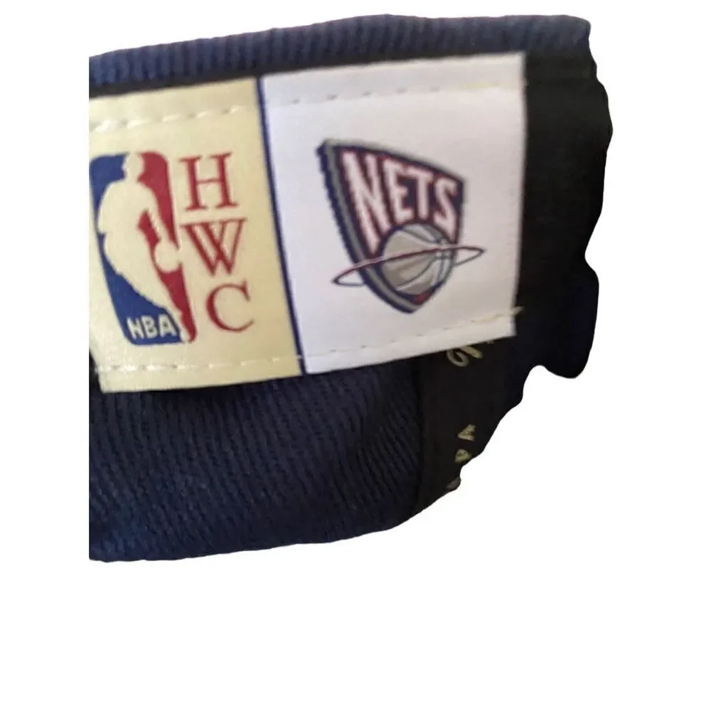 NBA, Mitchell & Ness men’s New Jersey nets, blue hand with classic hat